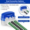 COZCLAM 100 Pegs & 5 Cable Connectors for Robotic Lawnmower