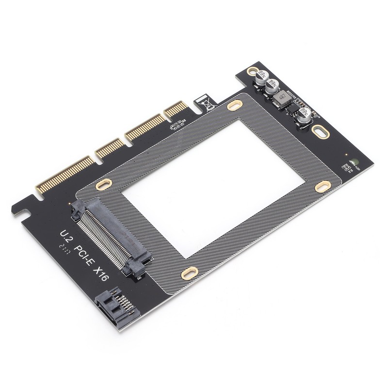 JEYI Adapter Card PCIE X16 to U.2 SFF8639 to SSD