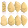 Unfovi Makeup Sponge Set (4 Shapes 7 pieces) - Latex-Free