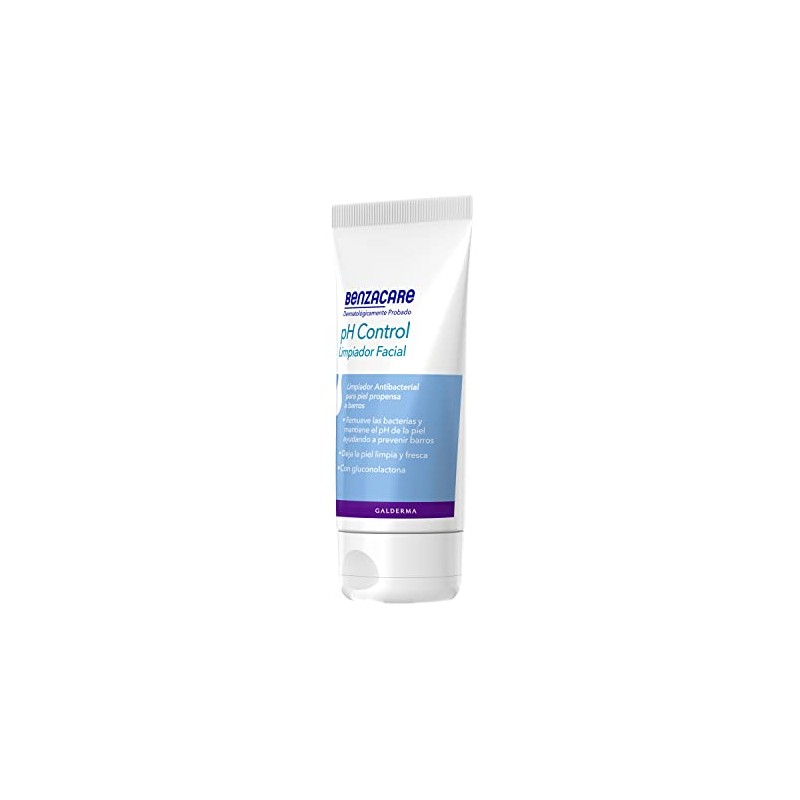 Benzacare pH Control Limpiador Facial Antibacterial 150 ml – Control