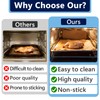 100Pcs Air Fryer Paper Liners, 3Pcs Reusable Oven Liners and