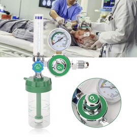 WX-YQ-02 Oxygen Inhaler, Pressure Regulator Oxygen Meter G5/8-14 Male Thread, for Scientific Research Institutions, Industrial and Mining Equipment, etc