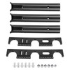 Outdoor Fishing Vertical 3‑Link Fishing Rod Rack Storage Holder Pole