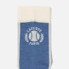 Lacoste Men's Tennis Ball Jacquard Socks, blue