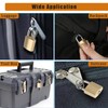 Fuaxat 10Pack Small Locks with Same Keys, 3/4" (20mm) Wide