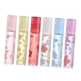 SAFIGLE 6Pcs Lip Oil Moisturizer for Women Hydrating Lip Gloss Pack Lightweight Portable Lip Care Balm for Soft Smooth Lips