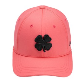 Black Clover Spring Luck Psych Pink S/M Hat with Navy Clover