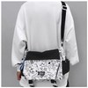 Inshere Cute Shoulder Bag, Aesthetic Shoulder Bag, Nylon Y2K Shoulder