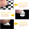Punti autoadesivi in velcro, 20 mm, 600 pezzi, con velcro,