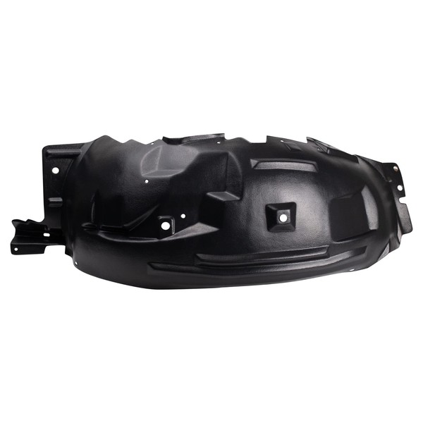 TRQ TRQ Front Right Inner Fender Liner Black Passenger Side