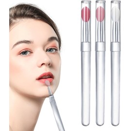 Aplicador de Labios de Silicona Portátil y Reutilizable - Pincel Para Brillo y Bálsamo