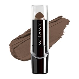 wet n wild Silk Finish Lipstick, Hydrating Rich Buildable Lip Color, Formulated with Vitamins A,E, & Macadamia for Ultimate Hydration, Cruelty-Free & Vegan - Cashmere