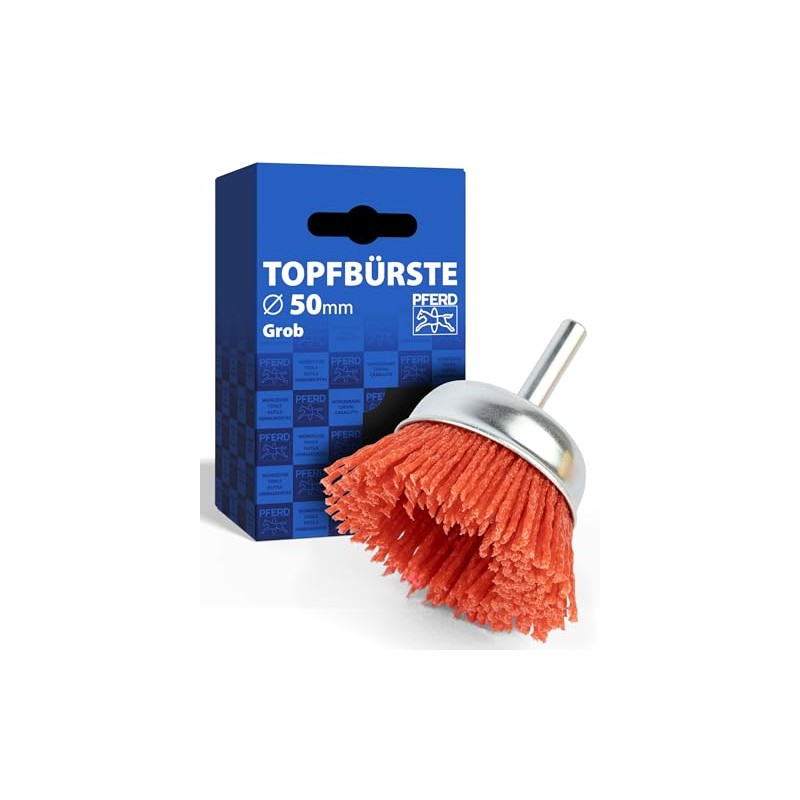 PFERD Cup Brush Untwisted TBU Coarse (RED) | Diameter 50