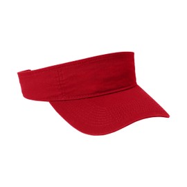 Port & Company Fashion Visor-CP45-OS-Red