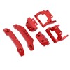 RC 1/18 Bumper Replacement Aluminum Alloy RC Front Rear Bumpers