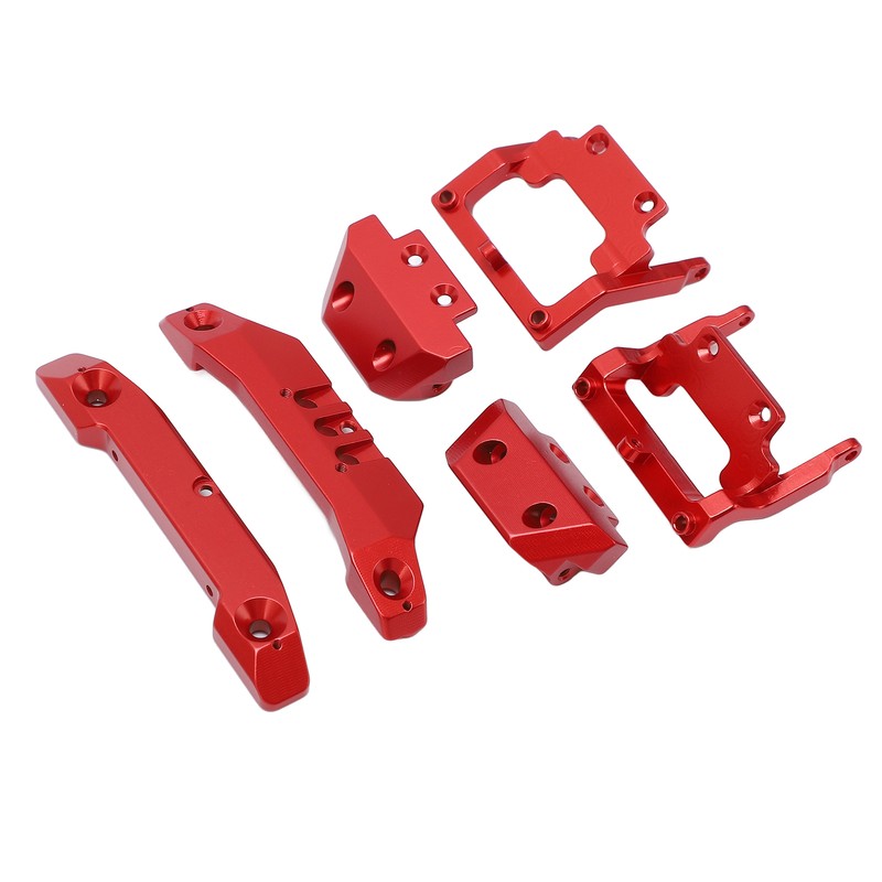 RC 1/18 Bumper Replacement Aluminum Alloy RC Front Rear Bumpers