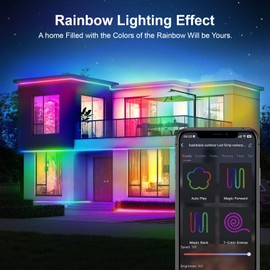 Lanmonlily Lanmonlily 10M outdoor LED strip (RGBIC 2 * 10M)