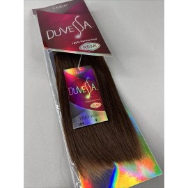 Outre 10s 9” Yaki Straight #4 Dark Brown Duvessa Remi 100% Human Hair Track Extensions