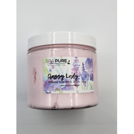 Spa Pure Whipped Soap Scrub - Luscious - Cleans and Exfoliates, Moisturizing, 8 oz, Select Favorites (COCONUT LIME VERBENA)
