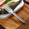 DBAILY Fish Scaler Stainless Steel 3 Pieces Professional Fish Scale