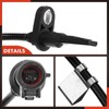 A-Premium Rear Left ABS Wheel Speed Sensor - Compatible with