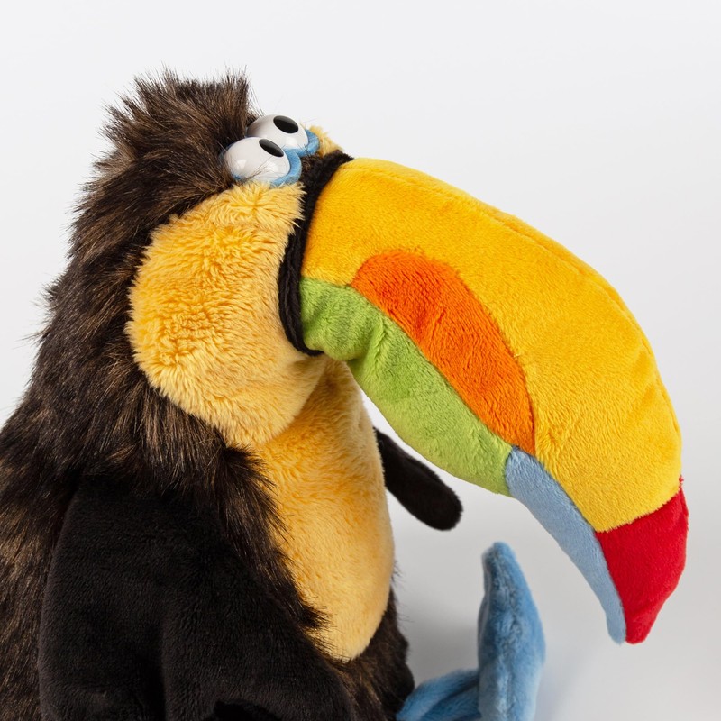 Sigikid 42977 Chakka Toucan Cuddly Toy Kikeriki