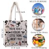 PLITI Fourth Wing Tote Bag You're Really A Violent Little