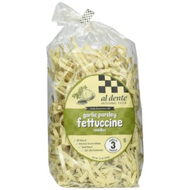 Al Dente, Pasta Fettuccine Garlic Parsley, 12 Ounce