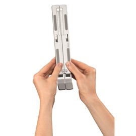 Hama Aluminium Laptop Stand Height Adjustable Tilting