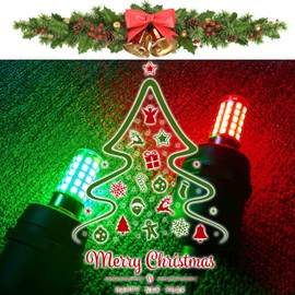 ALIDE E12 LED Candle Green Light Bulb,4W, 40Watt Equivalent E12 Small Base C7 T6 Green LED Bulb for Christmas Holiday Festival Party Decoration Porch Home Lighting Chandelier Candelabra,3Pack