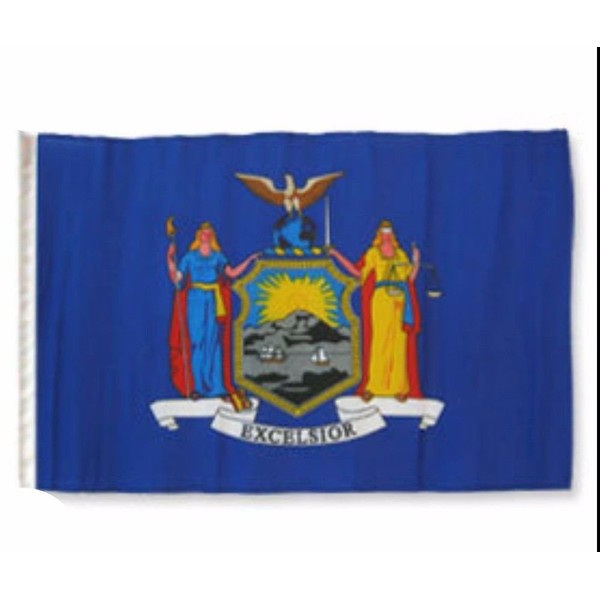 State of New York 12"x18" Sleeved Polyester Garden Flags