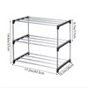 Jucaifu Stackable Small Shoe Rack, Entryway, Hallway and Closet Space