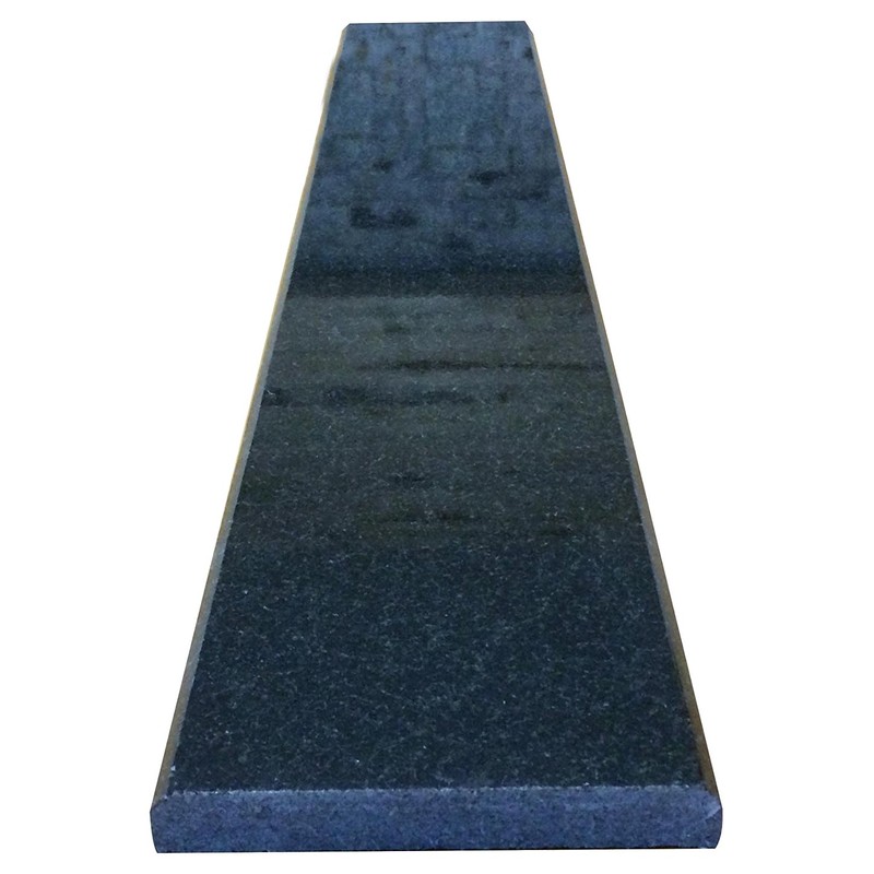 Tenedos Absolute Black Granite Threshold (Marble Saddle) Polished, Maintenance Free,