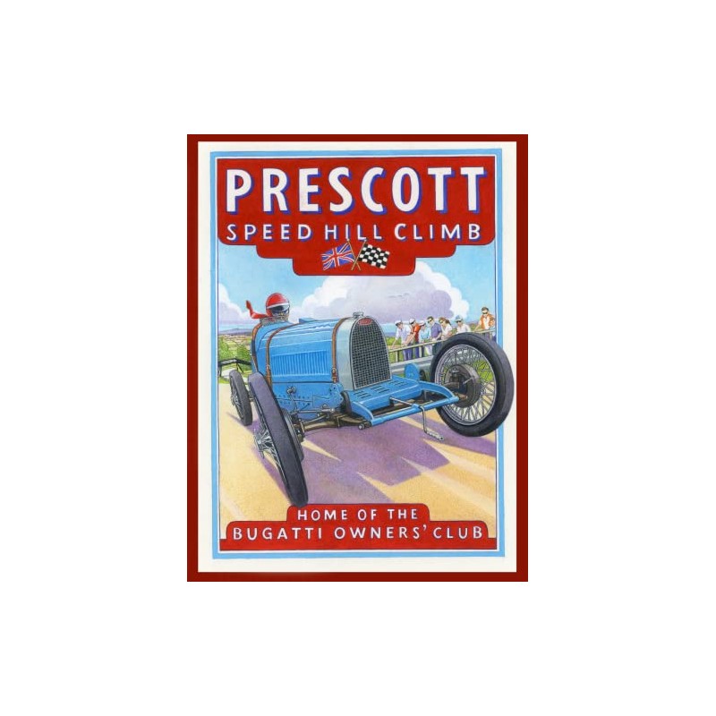Half a Donkey Prescott Speed Hill Climb Retro Style Large
