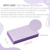 Artist Land Slim Purple Buffer Set – (80/100 Grit) -
