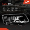 A-Premium Engine Oil Pan Sump with Drain Plug Compatible with