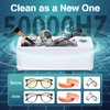 Cudinham Ultrasonic Jewelry Cleaner, 50Khz Professional Ring Cleaner with Digital