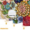 Neasow Boho Floral Shower Curtains for Bathroom, Bright Fabric Blossom