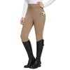 BALEAF Ladies Winter Jodhpurs Fleece Riding Breeches Full Seat Riding