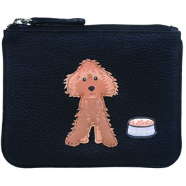 Mala Leather Bertie Collection 4276_83 RFID Blocking Leather Coin Purse RFID Blocking, black