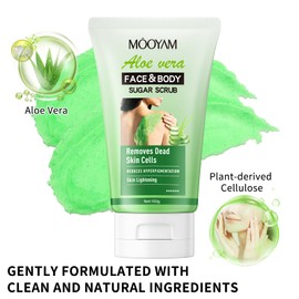 KP Bump Eraser Body Scrub, Body & Foot Scrub for Keratosis Pilaris, Powerful Gentle Exfoliator Enzymes Smooth, Deep Moisturizing Cleanser for All Skin Types, Aloe Vera Legs Treatment for Women