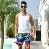 Belovecol Men's Swimming Trunks Quick-Drying Swimming Shorts with Mesh Lining