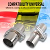 FGJQEFG Exhaust Flange Bolts Quick Fix Repair Pipe Kit w/Gasket