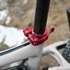 Corki Cycles Adjustable Quick Release Bicycle Seat Post Clamp 34.9