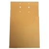 Tabbies Kraft 40LB Expanding Divider Pocket Folder, 1" Expansion, 100/Box,