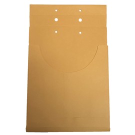 Tabbies Kraft 40LB Expanding Divider Pocket Folder, 1" Expansion, 100/Box, Pre-Punched Reinforced Binding Holes for Fastener Folder (54460)