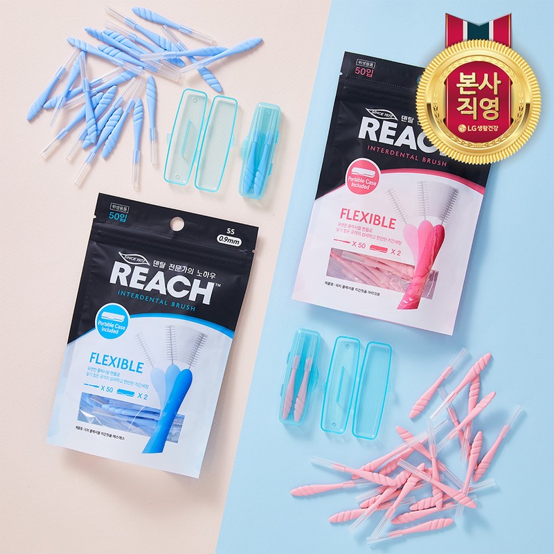 Rich Flexible Flexible Handle Interdental Brush Micro Large Capacity 50