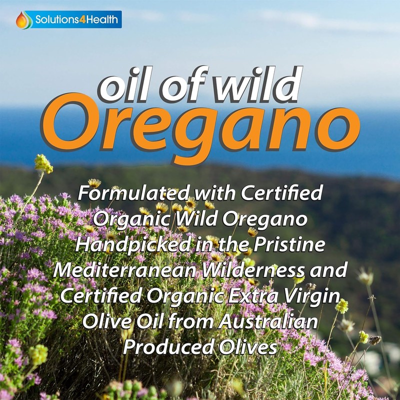 Solutions 4 Health Oil of Wild Oregano Lozenge Drops Honey