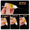 100 Pcs 0.34oz Narrow Tip Applicator Bottle Mini Needle Tip