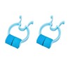 2 pcs Nose Stop Clips Nasal Nose Stopper Clips Plastic